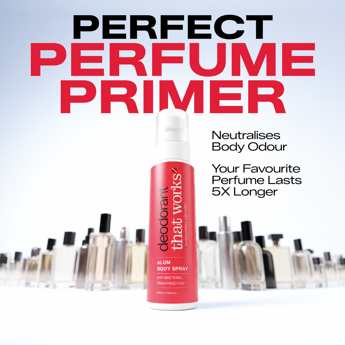 Deodorant That Works - Alum Body Spray for 24h Odour Protection