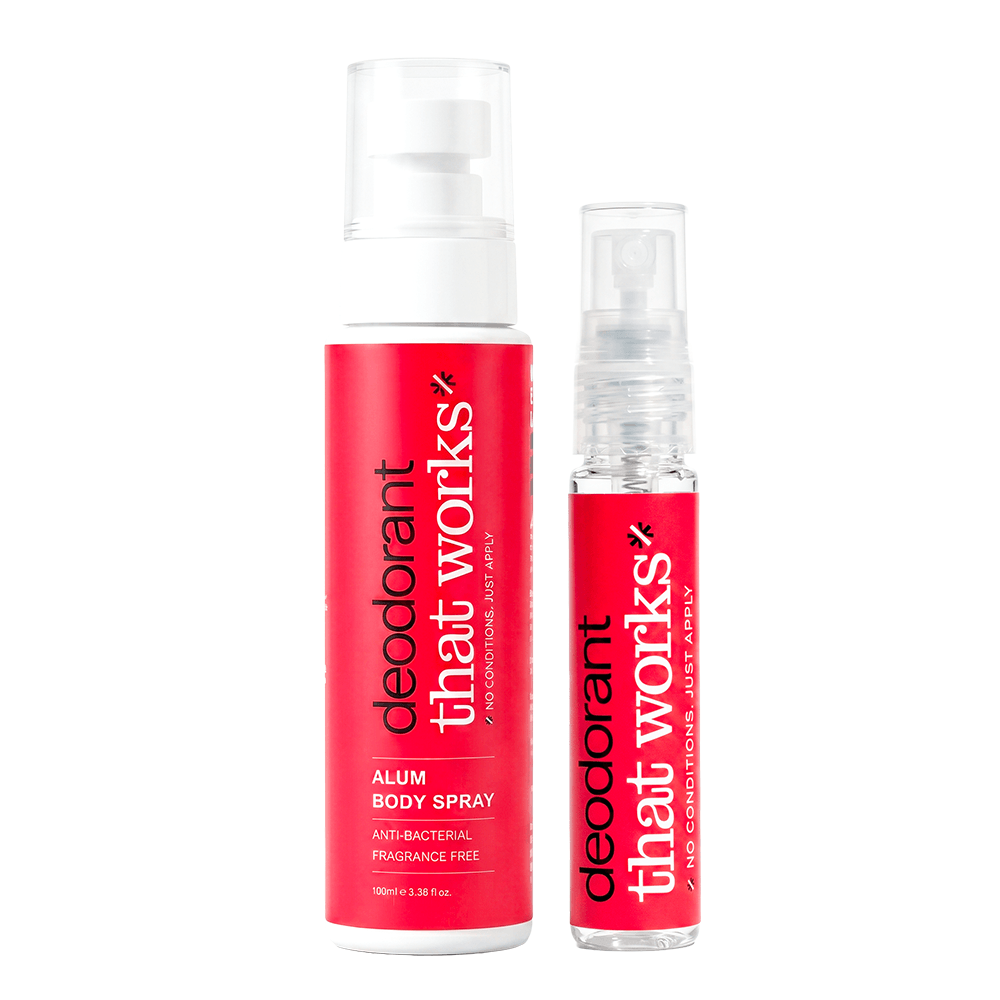 Deodorant That Works - Alum Body Spray for 24h Odour Protection